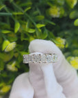 6.00 CTW RADIANT LAB GROWN DIAMOND ETERNITY WEDDING BAND